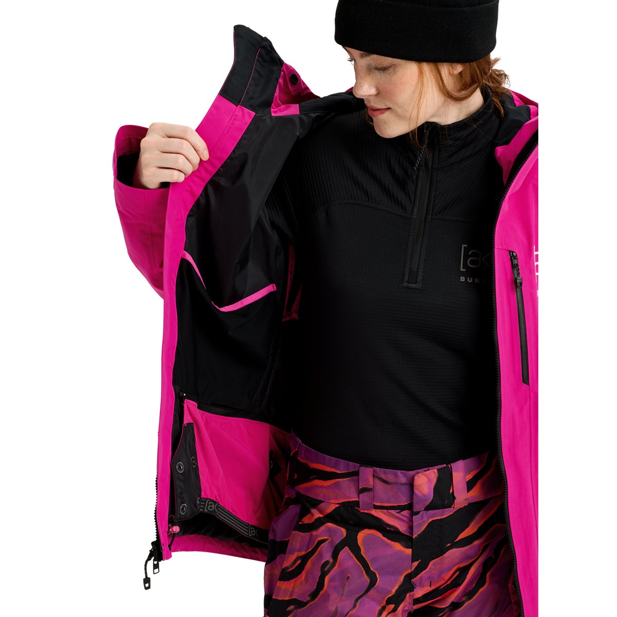 Burton Women's [ak] Upshift Gore-Tex 2L Jacket in Very Berry