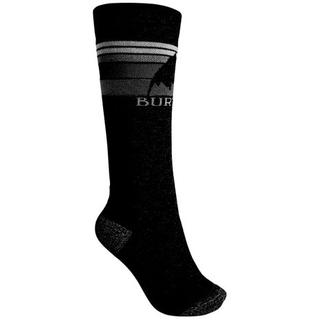 Burton Women's Emblem Midweight Sock in True Black