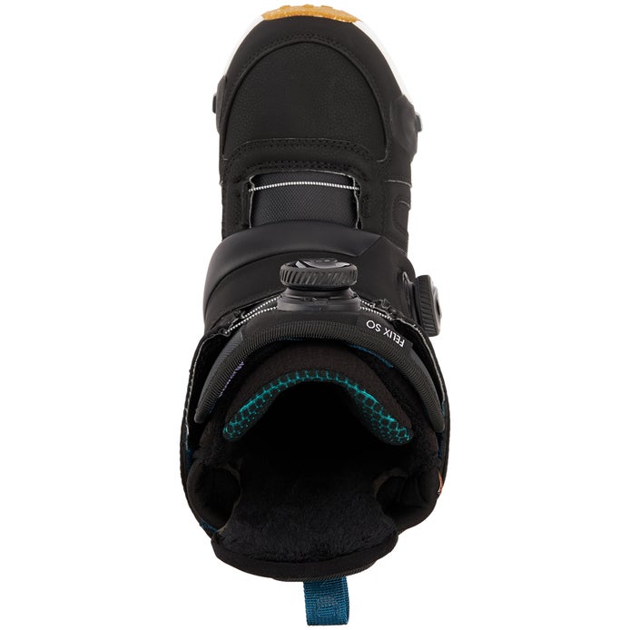 Burton Women's Felix Step On Wide Snowboard Boot in Black