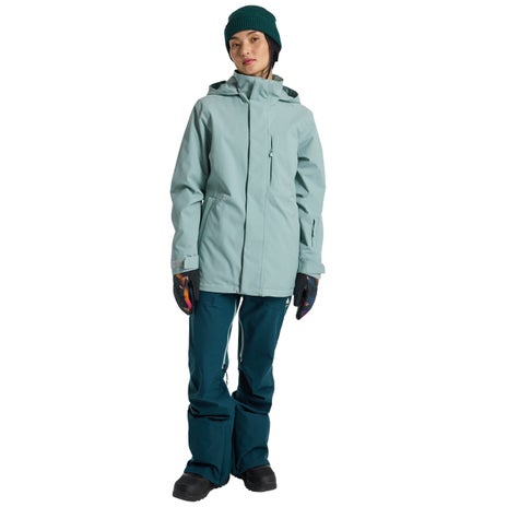 Burton Women's Jet Ridge Jacket in Petrol Green