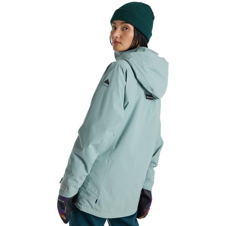Burton Women's Jet Ridge Jacket in Petrol Green