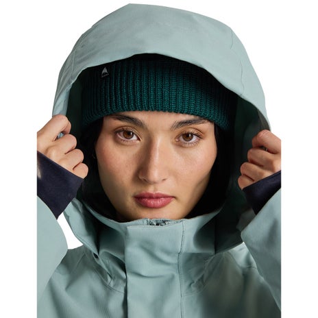Burton Women's Jet Ridge Jacket in Petrol Green
