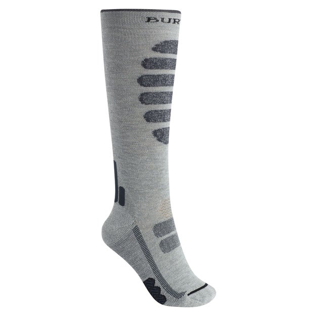 Burton Women's Performance + Midweight Sock in True Black