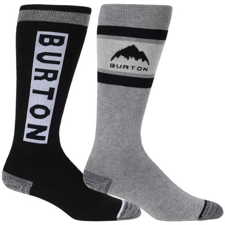 Burton Women's Weekend Midweight Sock 2-Pack in True Black