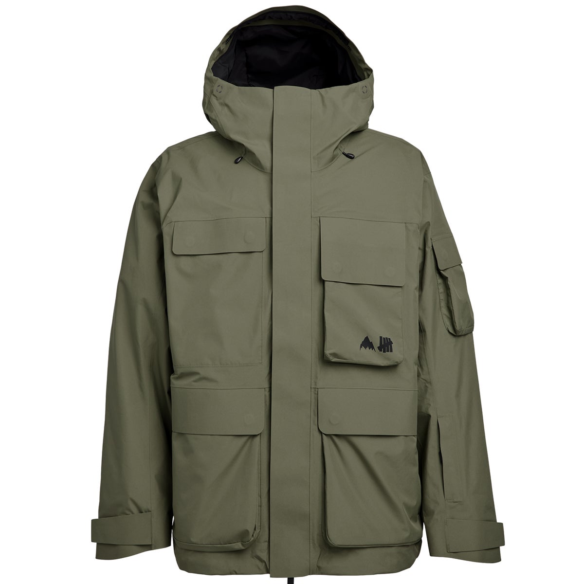 Burton X Undefeated 2L Gore-Tex Jacket in Olive | Boardertown
