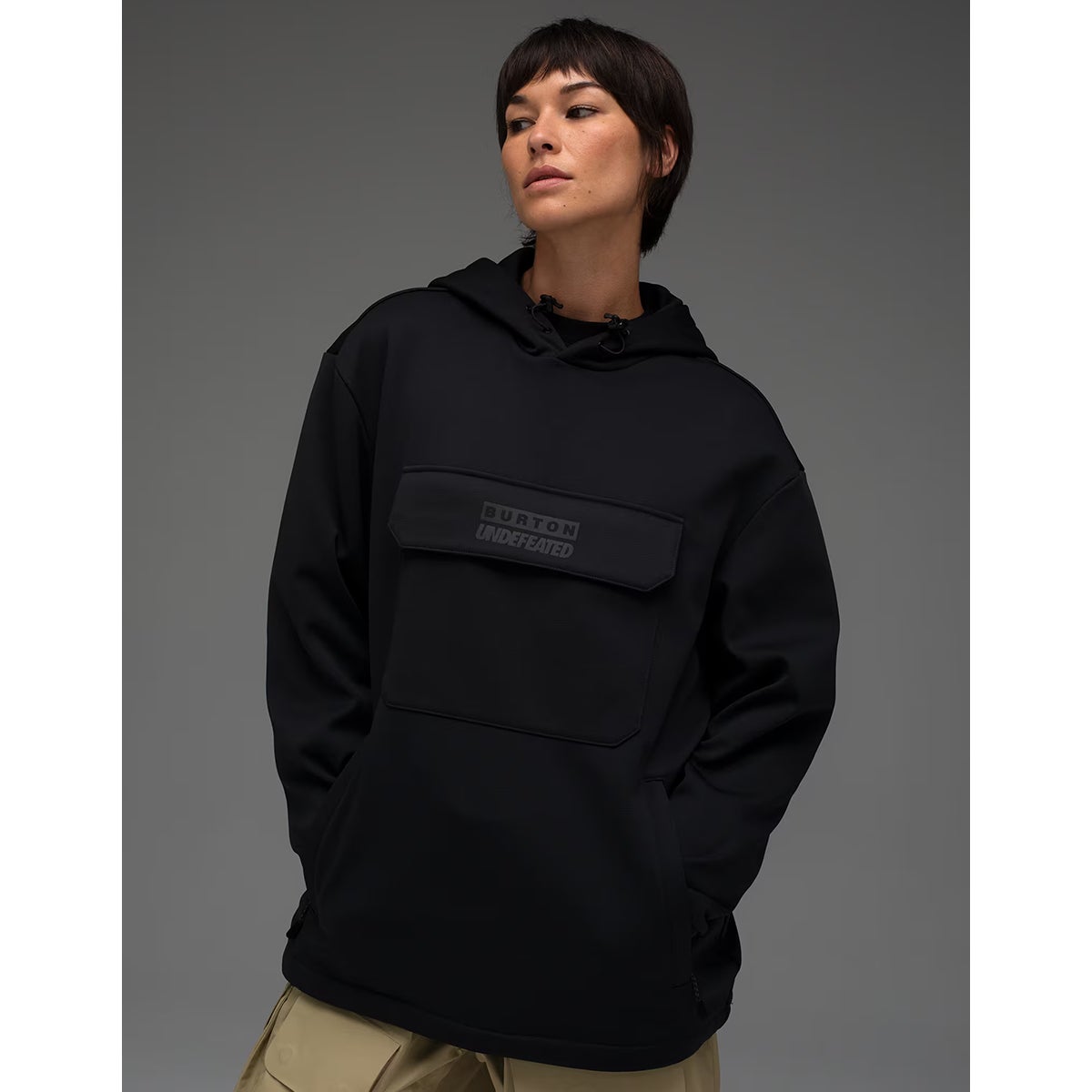 Burton X Undefeated Performance Hood in Black | Boardertown
