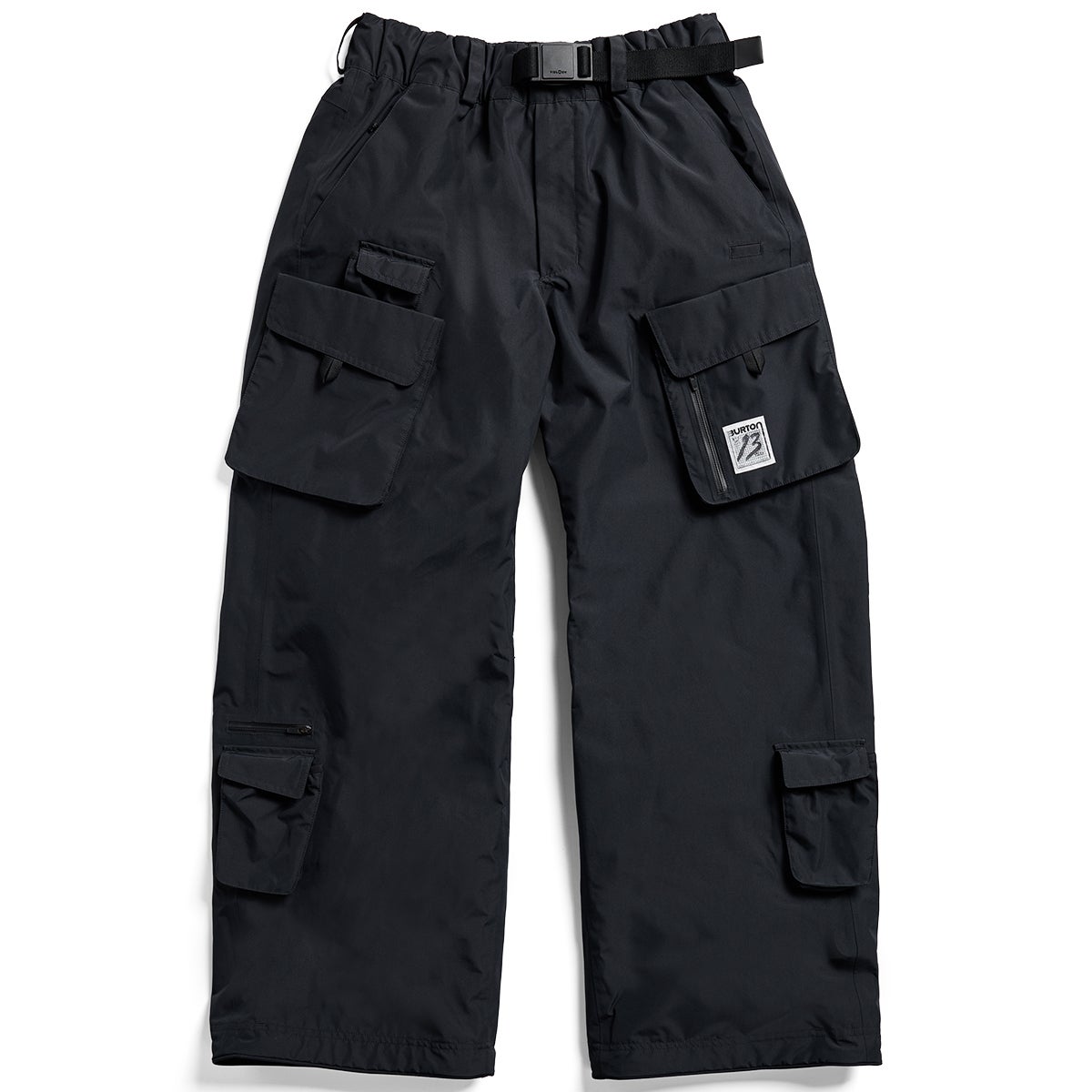 Burton x Zeb Powell 2L Baggy Cargo Pant in True Black | Boardertown