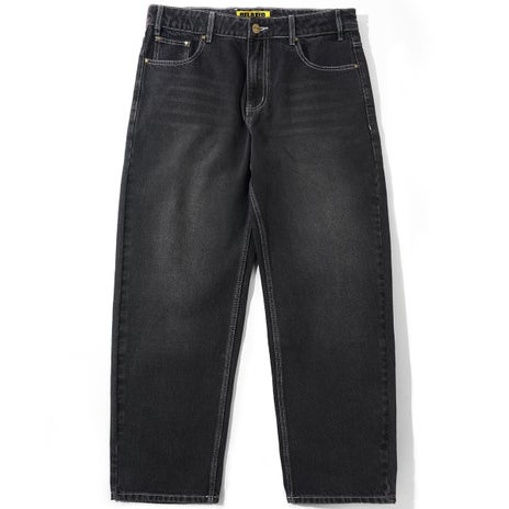 Butter Goods Ace Denim Jeans in Distressed Black