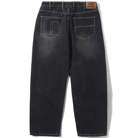 Butter Goods Ace Denim Jeans in Distressed Black