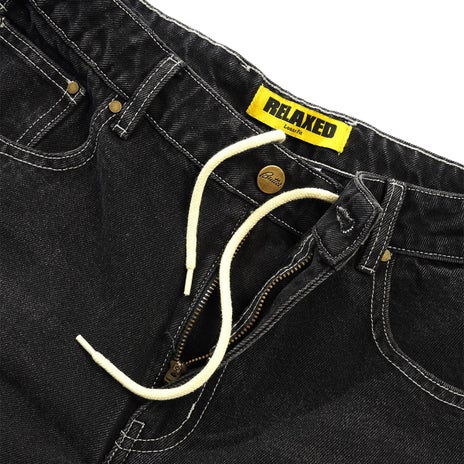 Butter Goods Ace Denim Jeans in Distressed Black