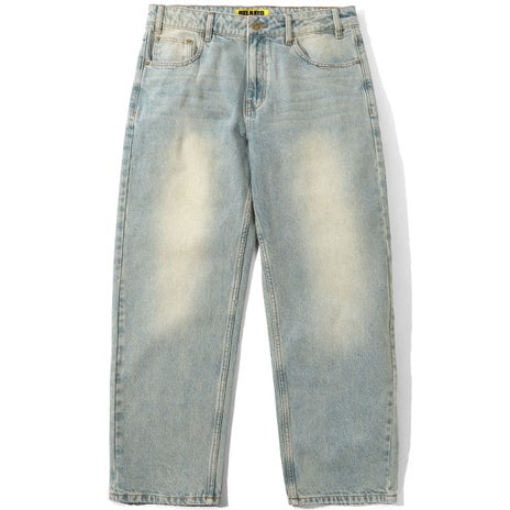 Butter Goods Ace Denim Jeans in Distressed Light Blue