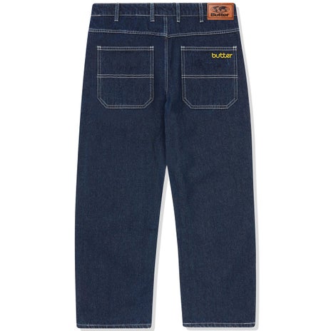 Butter Goods Alpine Denim Jeans in Raw Indigo