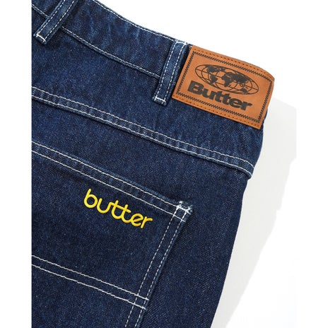 Butter Goods Alpine Denim Jeans in Raw Indigo