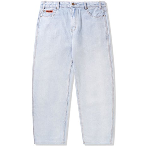 Butter Goods Baggy Denim Jeans in Light Blue