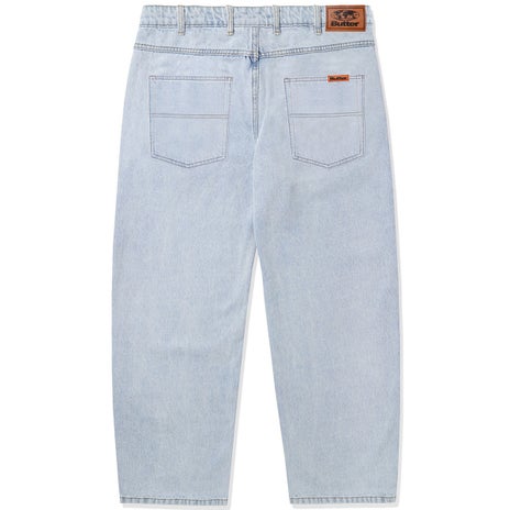 Butter Goods Baggy Denim Jeans in Light Blue