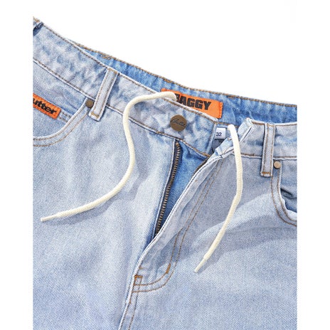 Butter Goods Baggy Denim Jeans in Light Blue