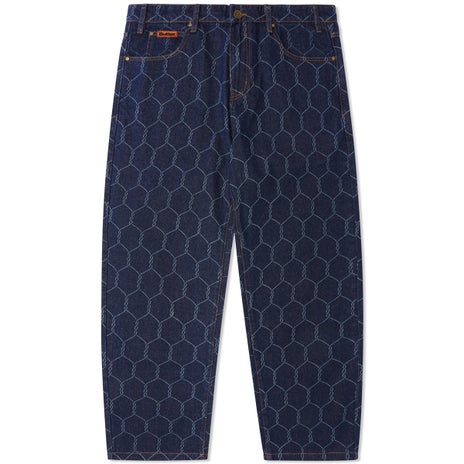 Butter Goods Chain Link Denim Jeans in Dark Indigo