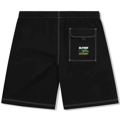 Butter Goods Climber Shorts in Black