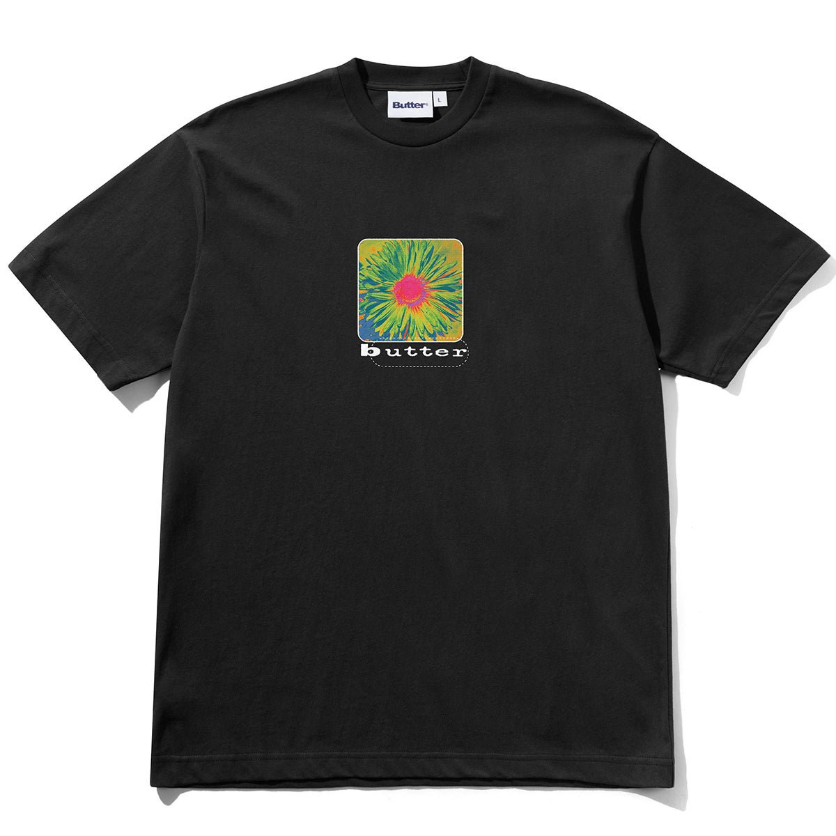 【バターグッズ】Butter Goods Daisy Tee Butter Goods Daisy Tee in Black | Boardertown