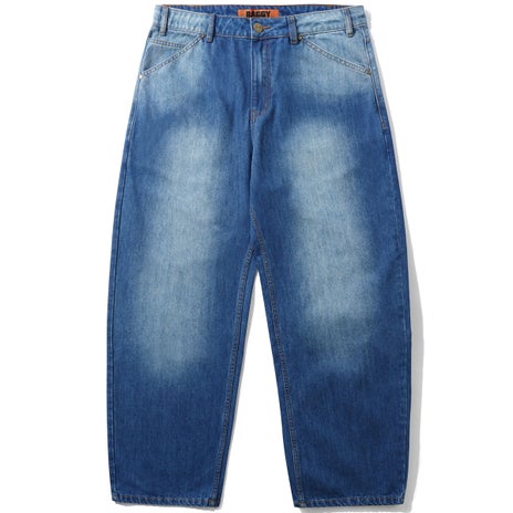 Butter Goods Encounter Denim Jeans in Washed Slub Blue