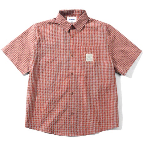 Butter Goods Equipment S/S Shirt in Cherry