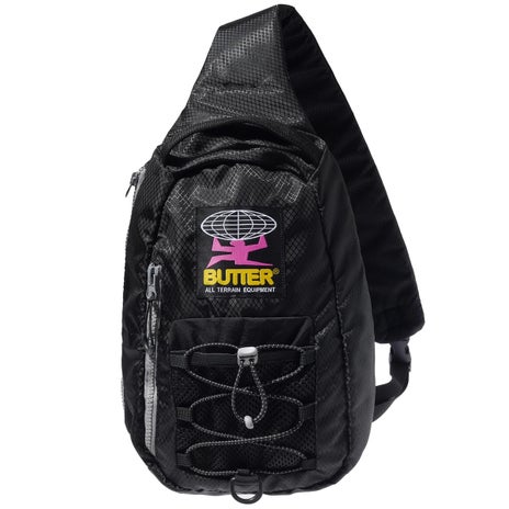 Butter Goods Express Shoulder Bag in Black