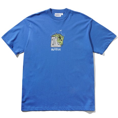 Butter Goods Garbage Tee in Royal Blue