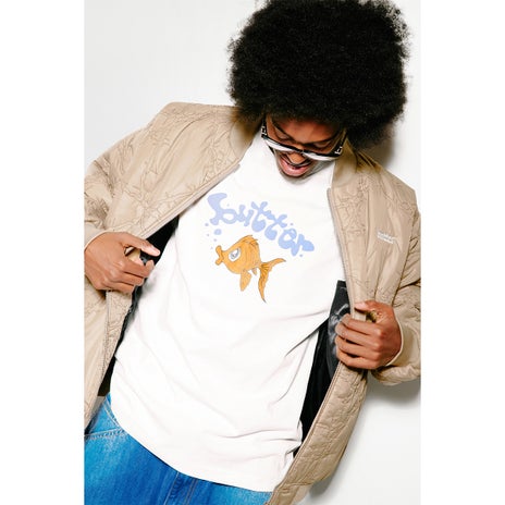 Butter Goods Goldfish Tee in White