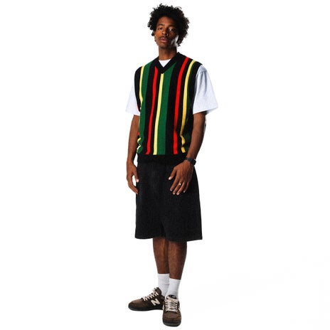 Butter Goods Kingston Knit Vest in Black