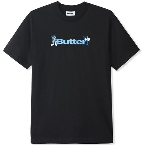 Butter Goods Quest Logo Tee in Black