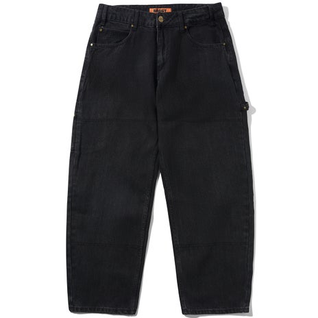 Butter Goods Rivet Denim Jeans in Washed Black