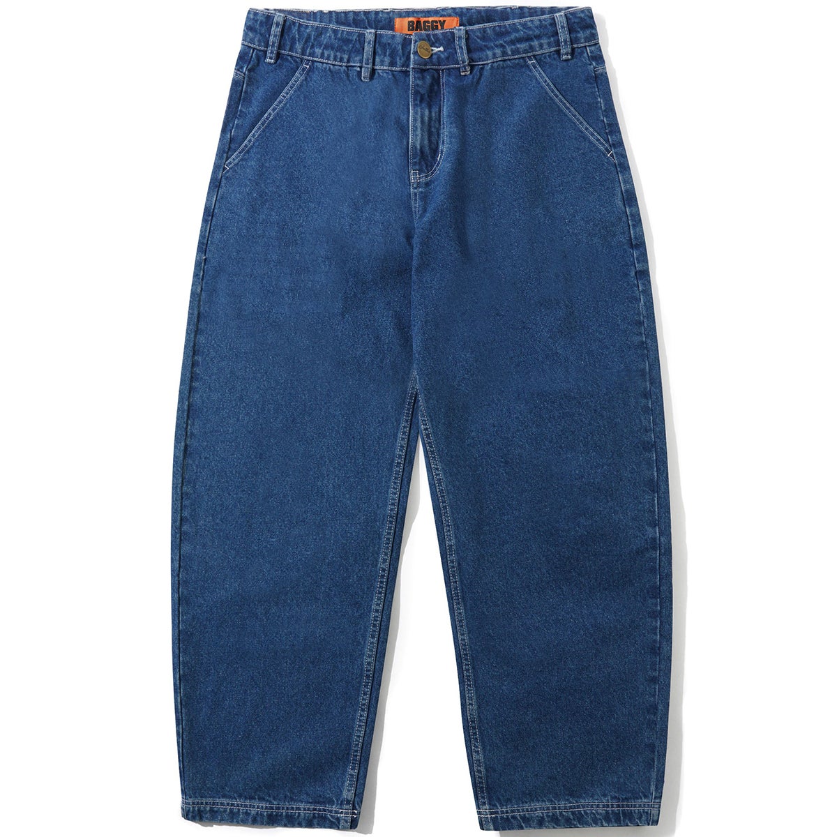 [SOMEWHERE BUTTER]★Cutting half denim pants 17h / 8.5 출고 Cutting half denim pants - middle blue