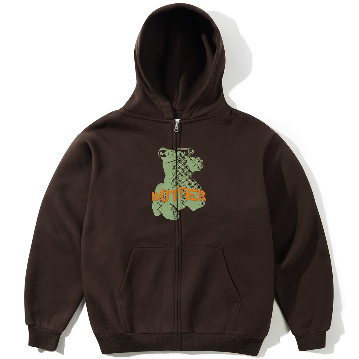 Butter Goods Teddy Bear Zip-Thru Hood