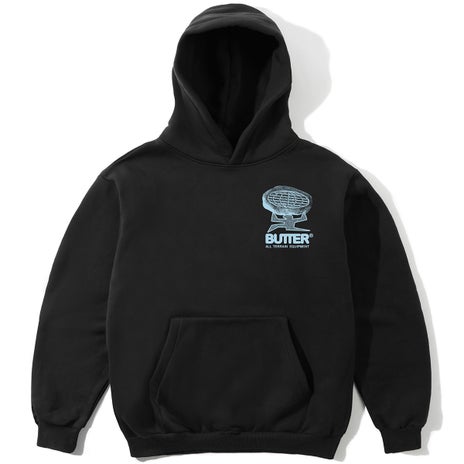 Butter Goods Terrain Pullover Hood in Black