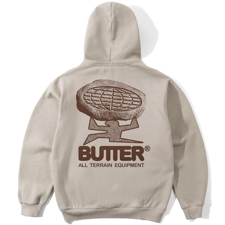 Butter Goods Terrain Pullover Hood in Bone