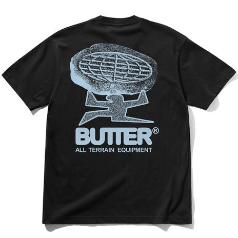 Butter Goods Terrain Tee in Black