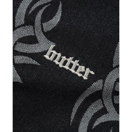 Butter Goods Tribal Denim Jacket in Black
