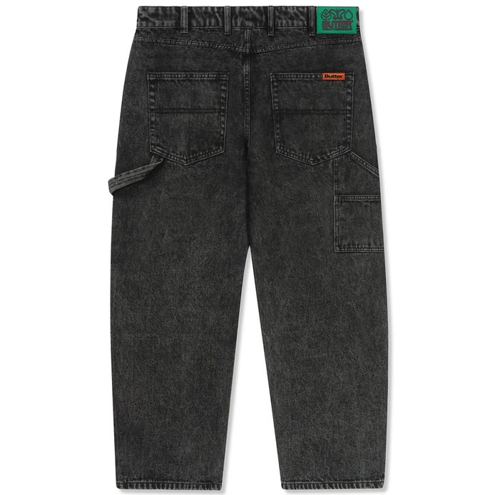 Butter Goods Weathergear Denim Jeans in Faded Black
