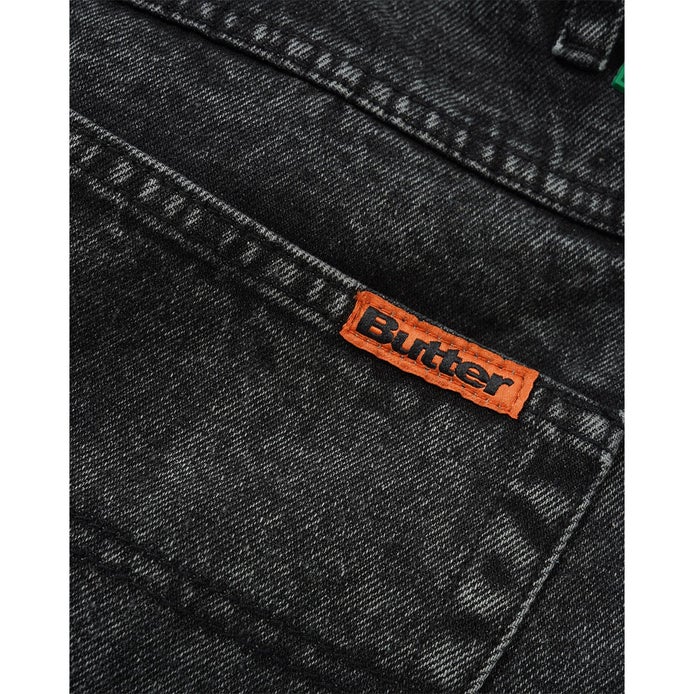 Butter Goods Weathergear Denim Jeans in Faded Black