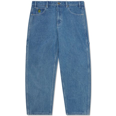 Butter Goods Weathergear Heavy Weight Denim Jeans in Mid Blue