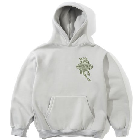 Butter Goods Wipeout Pullover Hood in Cement