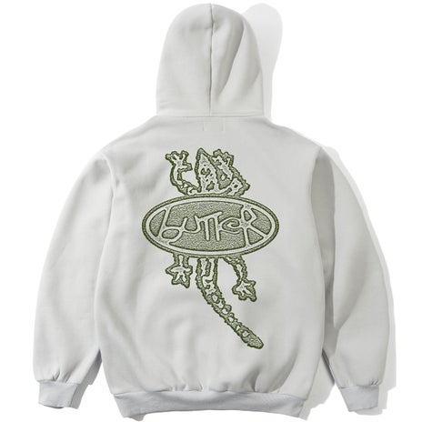 Butter Goods Wipeout Pullover Hood in Cement