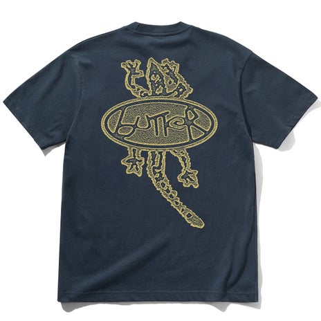 Butter Goods Wipeout Tee in Denim