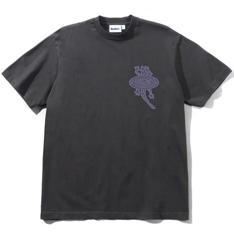 Butter Goods Wipeout Tee in Washed Black
