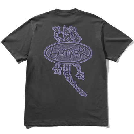 Butter Goods Wipeout Tee in Washed Black