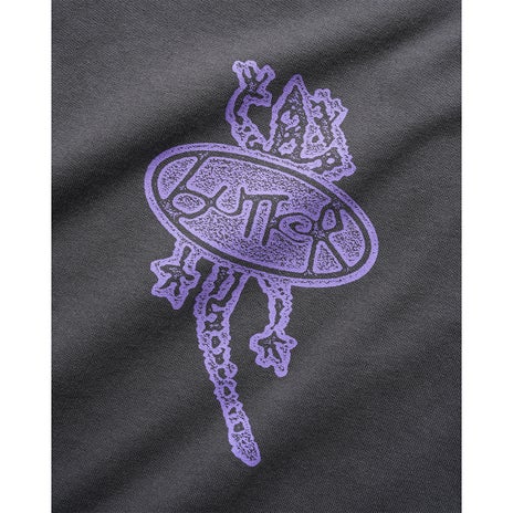 Butter Goods Wipeout Tee in Washed Black