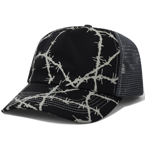 Butter Goods Wired Trucker Cap in Black