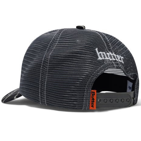 Butter Goods Wired Trucker Cap in Black