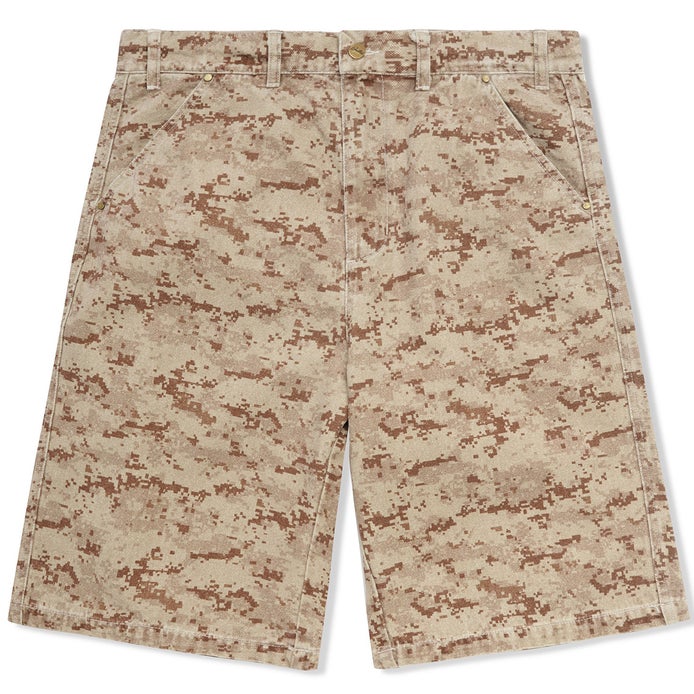 Butter Goods Work Shorts in Digital Camo