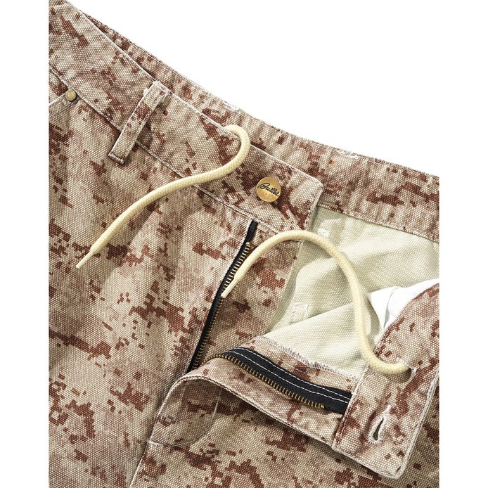 Butter Goods Work Shorts in Digital Camo
